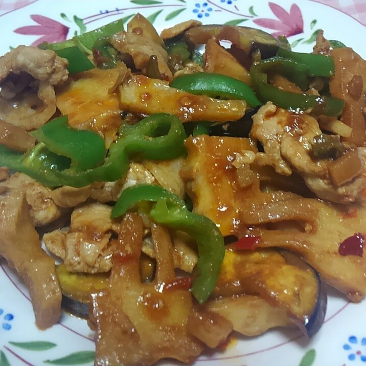 筍と豚肉と茄子とピーマンの豆板醤と甜面醤炒め レシピ 作り方 By ミニー7015 楽天レシピ 筍と豚肉と茄子とピーマンの豆板醤と甜面醤炒め レシピ 作り方 By ミニー7015 楽天レシピ